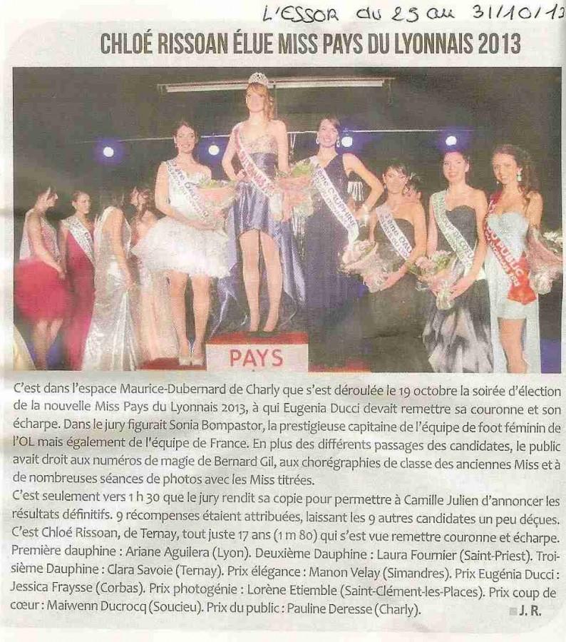 100 Chloe Rissoan elue Miss PL 2013