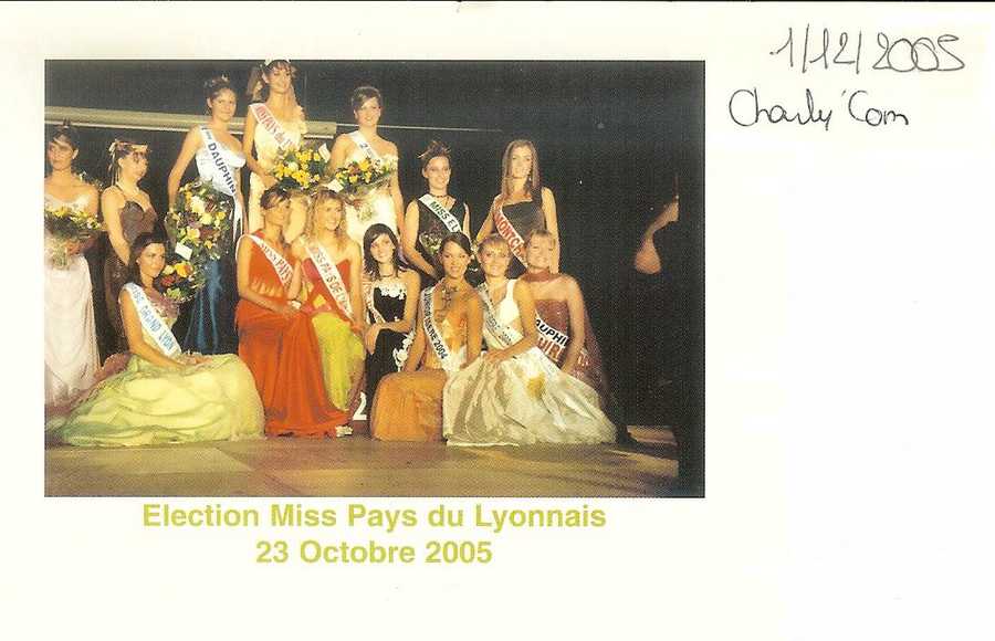 Election Miss Pays du Lyonnais 23 Octobre 2005
