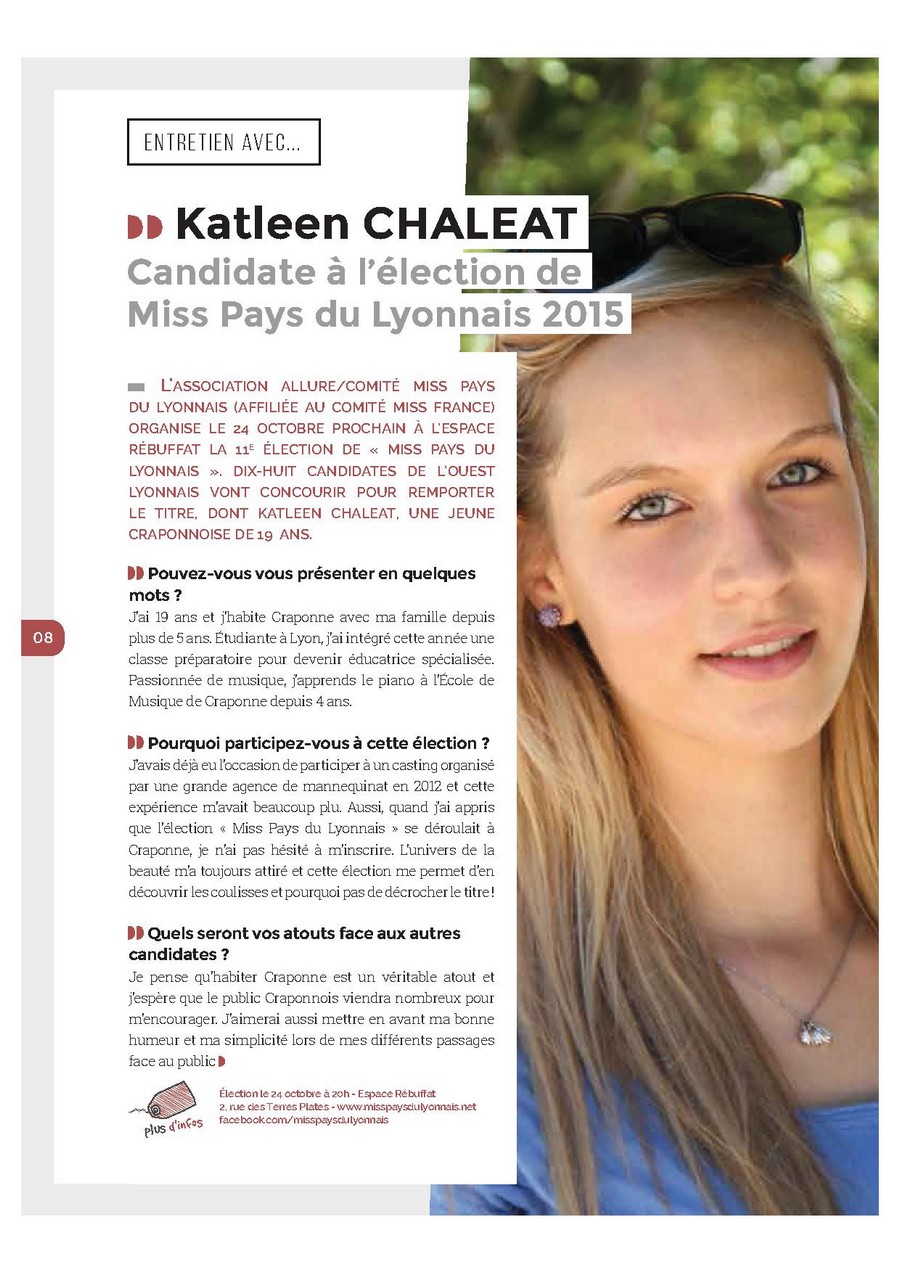 Entretien avec Katleen, Candidate à l'élection de MPL 2015