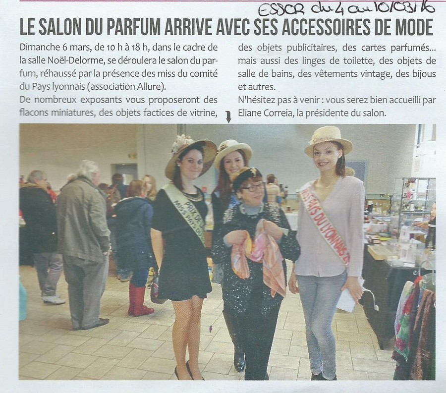 Le salon du parfum arrive avec ses accessoires de mode