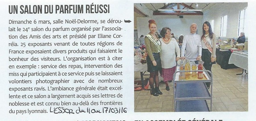 Un salon du parfum réussi