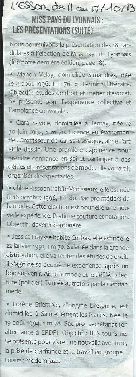 MPL : les présentations (suite)