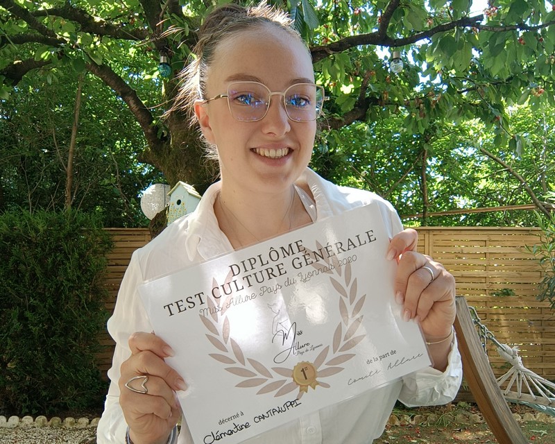 Test de culture générale de Miss Pays du Lyonnais 2020