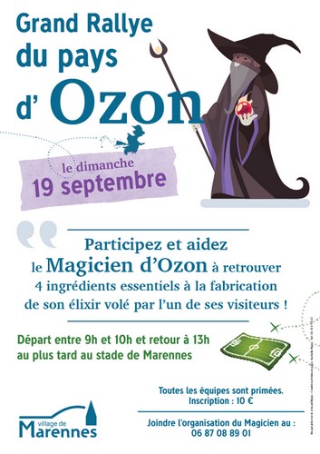 Grand Rallye des magiciens du Pays d'Ozon à Marennes