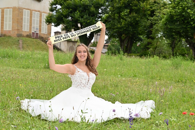 Clémentine : Prix de la Photogénie de Miss Allure Pays du Lyonnais 2020