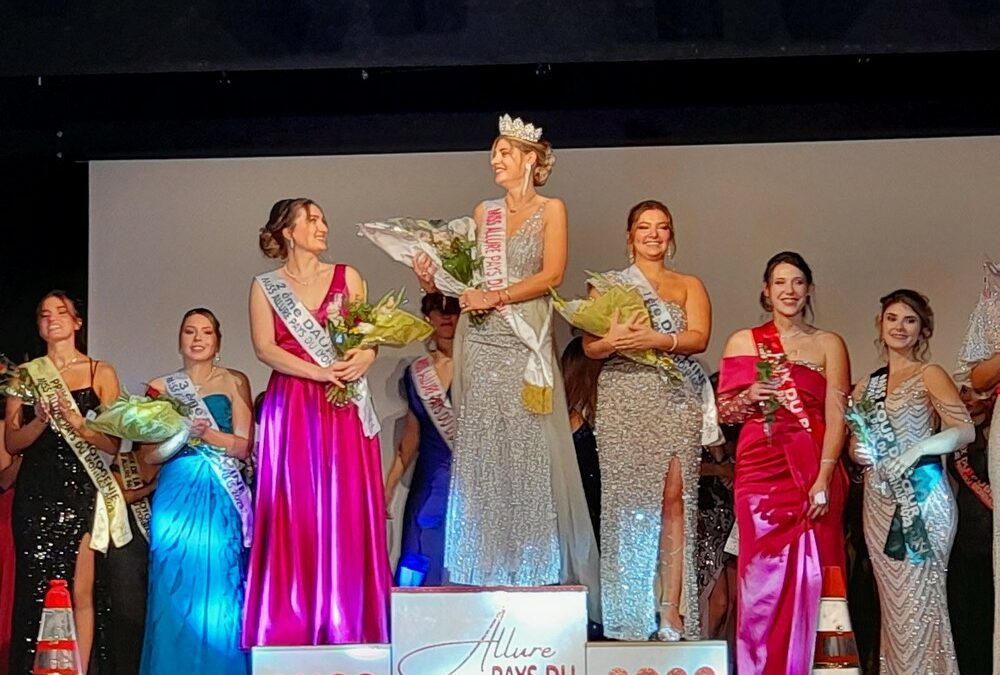 Mégane élue 19ème Miss Allure Pays du Lyonnais