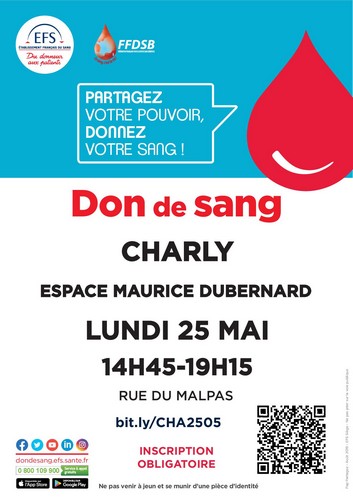 Don du Sang Charly 2020